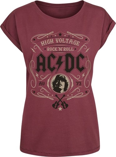 Acdc shirt damen high - acdc,