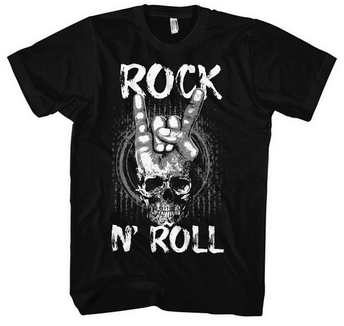 Rock roll männer shirt - rock,