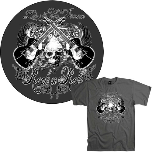Gitarre rock roll - gitarre, t-shirt