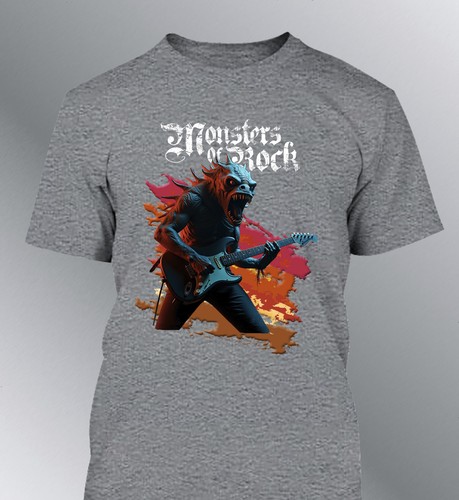 Shirt monsters rock - t-shirt,