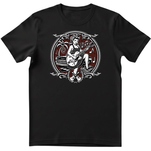 Herren shirt rockabilly - t-shirt,
