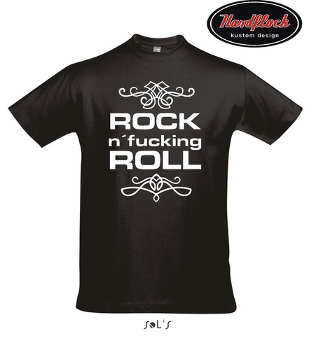 Shirt rock fucking roll - rock,