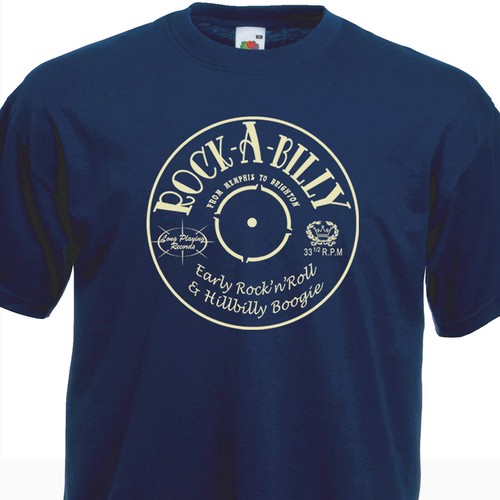 Shirt rock billy - t-shirt, early