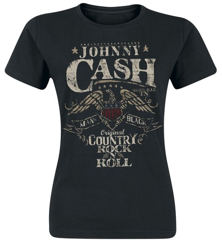 Johnny cash shirt damen - cash, rock