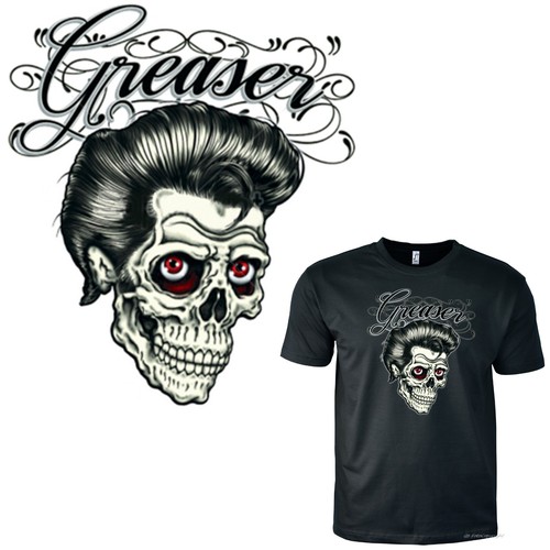Shirt rockabilly pomade - rockabilly,