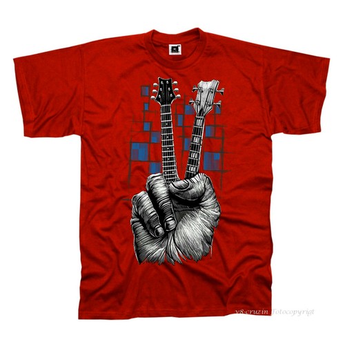 Gitarren shirt festival - gitarren, t-shirt