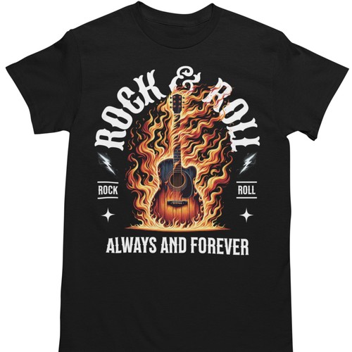 Rock shirt herren gitarre - shirt,
