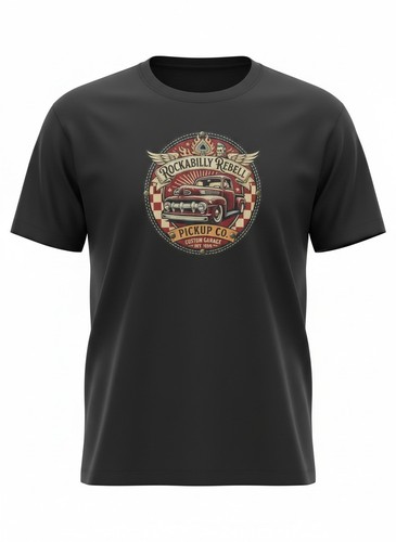 Rockabilly shirt bedruckt - t-shirt,