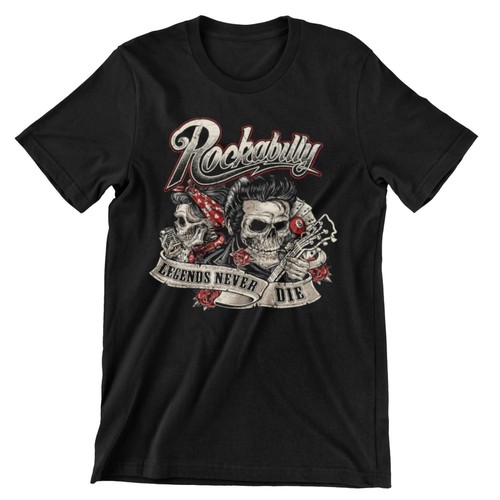 Rock roll shirt oldschool - n, t-shirt