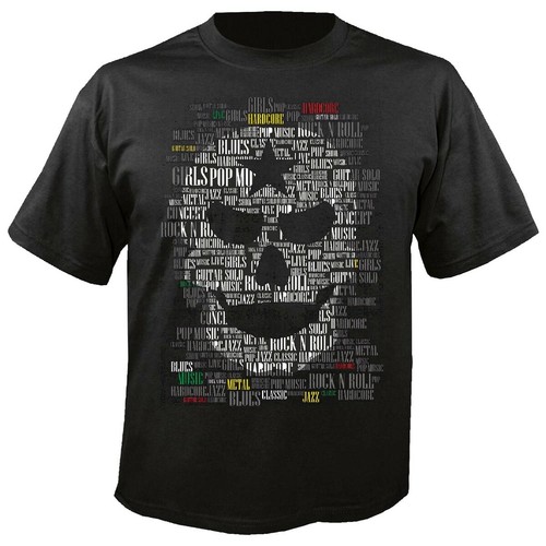Shirt musik skull - musik, 'n'