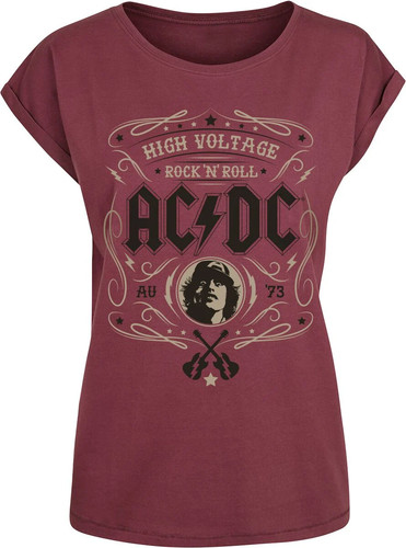 Acdc shirt damen high - acdc,