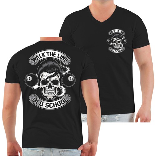 Herren shirt rock roll - herren, t-shirt