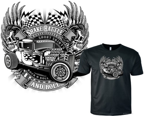 Rockabilly shirt hot - t-shirt,